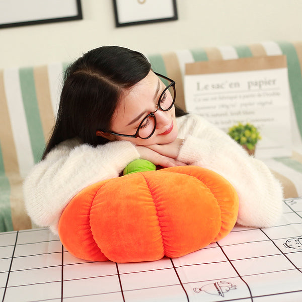 Almohada Decorativa de Calabaza Divertida para Halloween