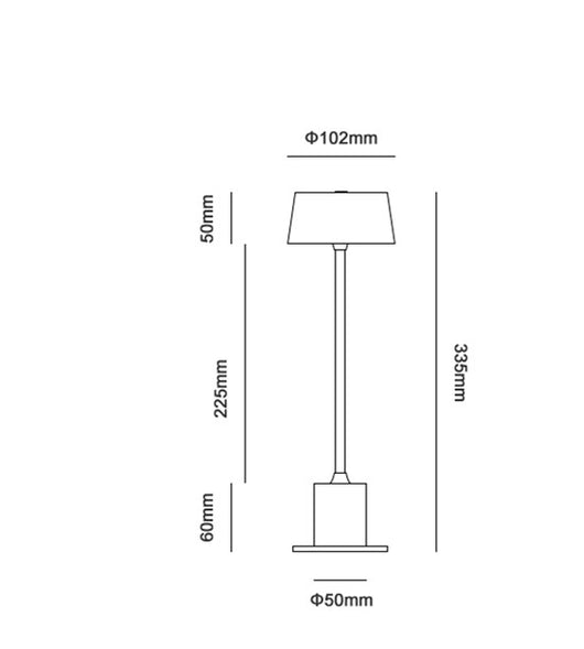 Lámpara LED Recargable para Barra - Luz de Ambiente Elegante - Image 7