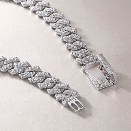 Conjunto Jinba Legend con Moissanita Premium - Collar y Cadena en Plata S925 - Image 6