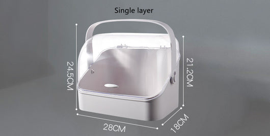 Organizador de Maquillaje Transparente con Cajones Separables - Image 7