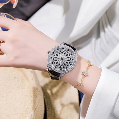 Reloj Giratorio de Buena Suerte para Mujer
