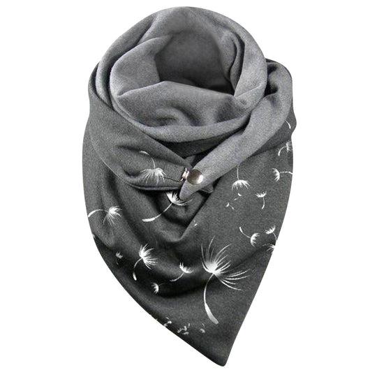 Bufanda de Algodón Cálida con Botones para Mujer - Image 6