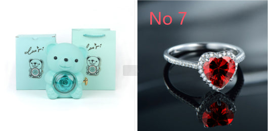Anillo de Plata S925 Diamante Amor para Mujer Estilo Europeo y Americano - Image 3