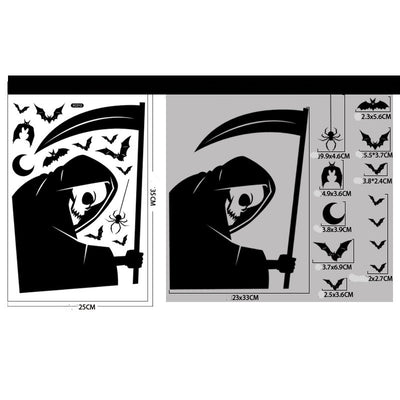 Pegatina Electrostática para Ventana con Diseño de Halloween — 25 × 35 cm - Image 11