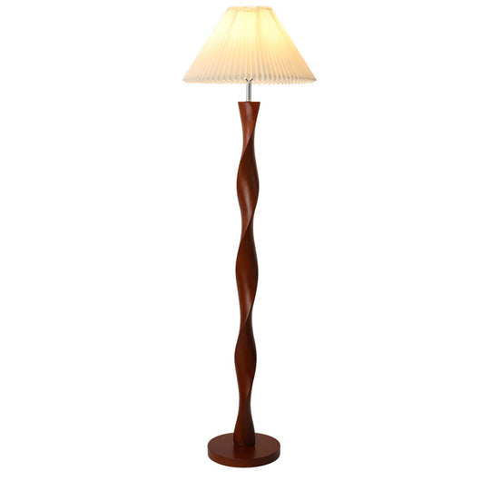 Lámpara de Mesita de Noche en Madera Sólida Nogal - Diseño Minimalista Lujo - Image 5