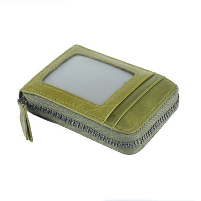 Cartera Organizadora de Cuero Estilo Coreano - Porta Tarjetas Compacta - Image 8