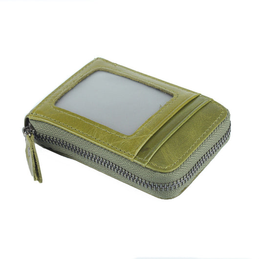 Cartera Organizadora de Cuero Estilo Coreano - Porta Tarjetas Compacta - Image 8