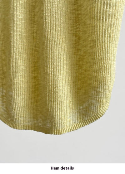 Camiseta Ajustada de Verano para Mujer - Cuello Redondo, Manga Corta y Cintura Definida - Image 34