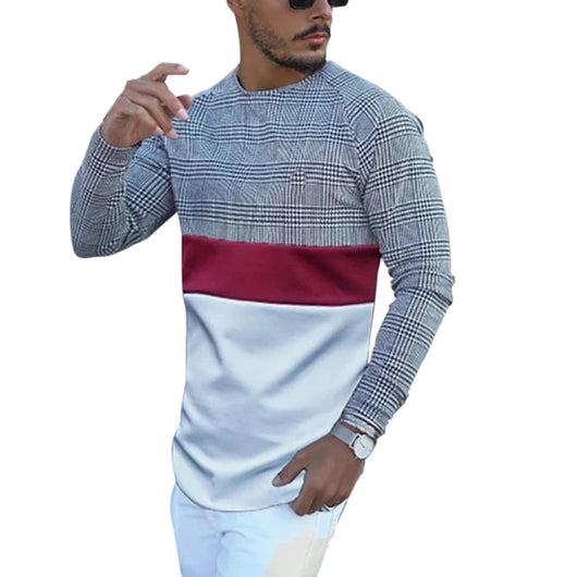 Playera Manga Larga Cuello Redondo para Hombre - Image 9