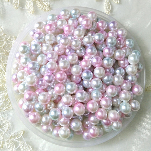 Perlas Acrílicas Redondas Sin Agujero para Joyería - Image 16