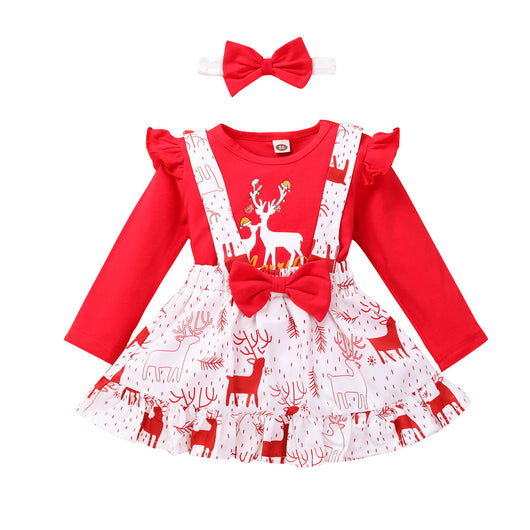 Vestido Romper con Tirantes Volados Estilo Elk - Image 2