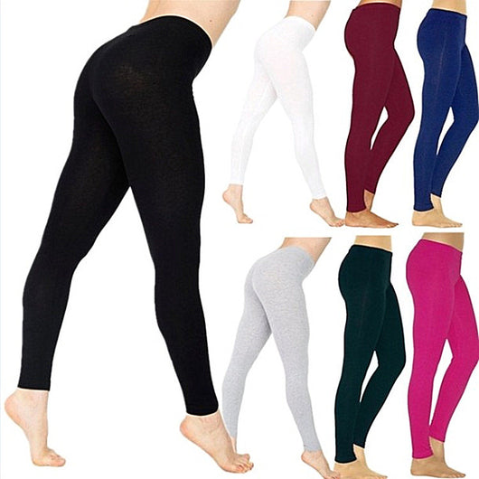 Pantalones Slim Fit Elásticos Tipo Lápiz para Mujer