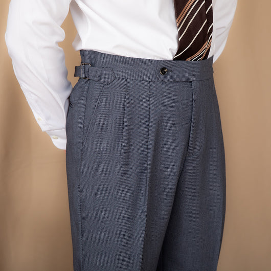 Pantalones Rectos de Cintura Alta Color Liso para Uso Diario - Image 7