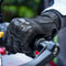 Guantes de Motociclista de Cuero Transpirable para Hombre y Mujer - Protección Todo Clima