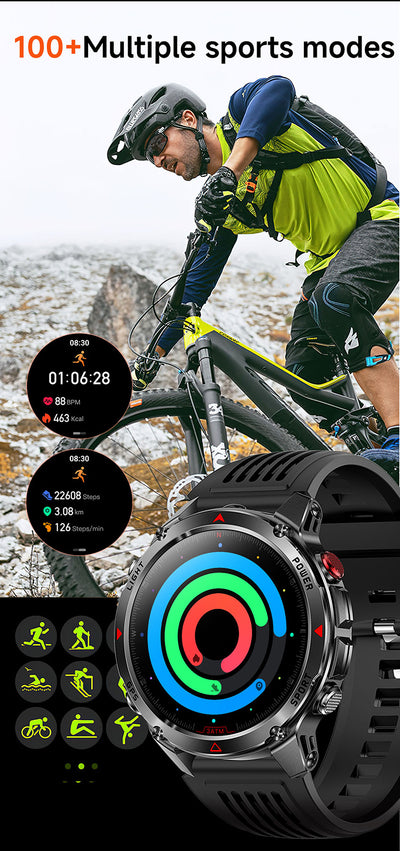 Reloj Deportivo Inteligente con GPS, Brújula y Llamadas Bluetooth - Image 15
