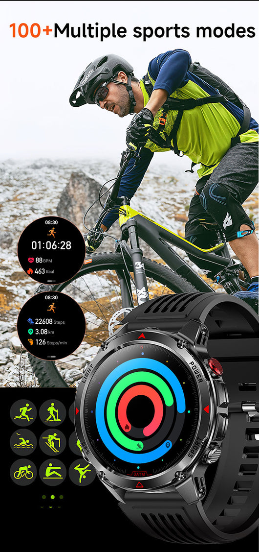 Reloj Deportivo Inteligente con GPS, Brújula y Llamadas Bluetooth - Image 15