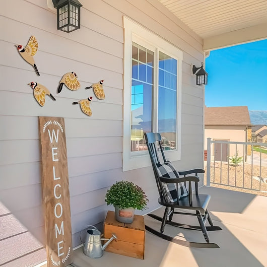 Juego de Pájaros Voladores en Madera - Decoración para el Hogar - Image 3