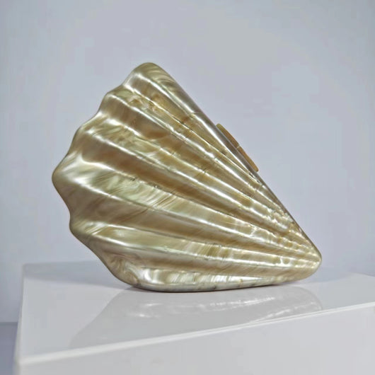 Bolso Bandolera de Concha Acrílica Transparente para Mujer - Image 3