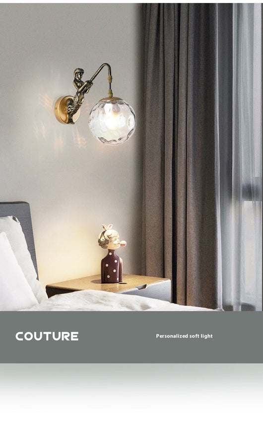 Lámpara de Pared Retro Europea para Dormitorio y Pasillo - Image 20