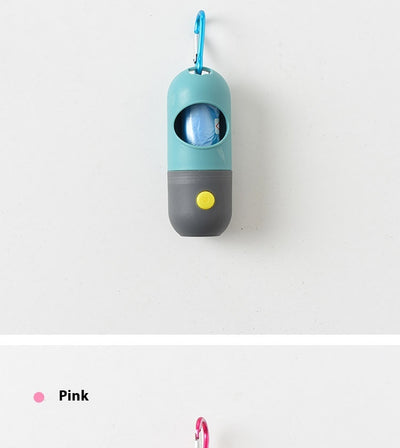 Dispensador de Bolsas para Desechos de Mascotas con Luz LED - Image 17