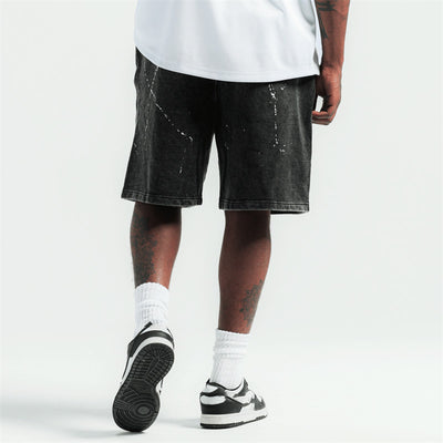 Shorts Rectos con Cintura Elástica y Cordón Ajustable para Hombre - Image 4