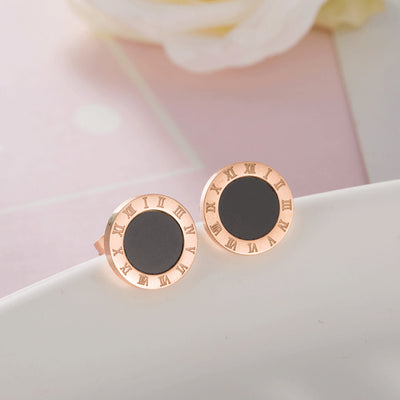 Aretes de Oro Rosa con Pulsera de Moda para Mujer - Image 5