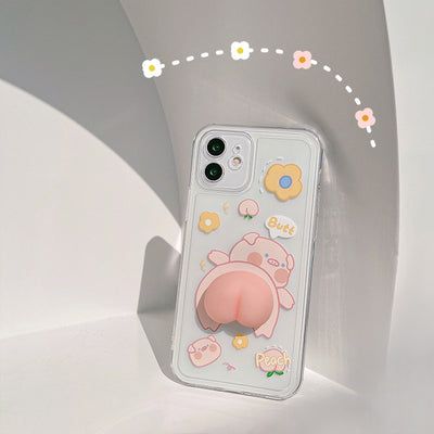 Funda para iPhone XS con Diseño 3D Trasero Divertido - Silicona Suave - Image 6