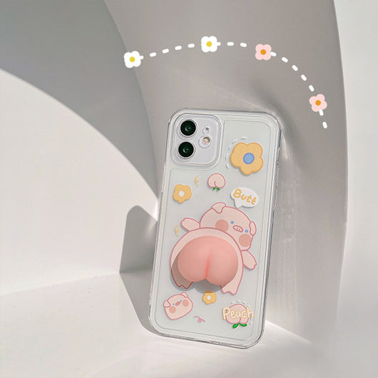 Funda para iPhone XS con Diseño 3D Trasero Divertido - Silicona Suave - Image 6