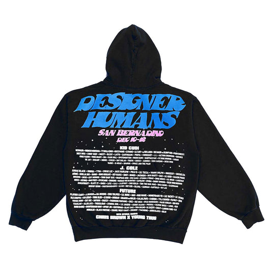 Sudadera Negra con Capucha para Festivales de Música - Casual y Cómoda - Image 2