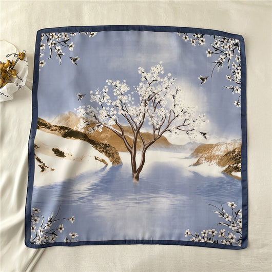 Pañoleta Decorativa Multiuso - Accesorio Versátil para Bolsos y Complementos - Image 9