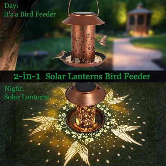 Lámpara Solar Decorativa para Jardín - Diseño de Hierro Artístico Impermeable - Image 3