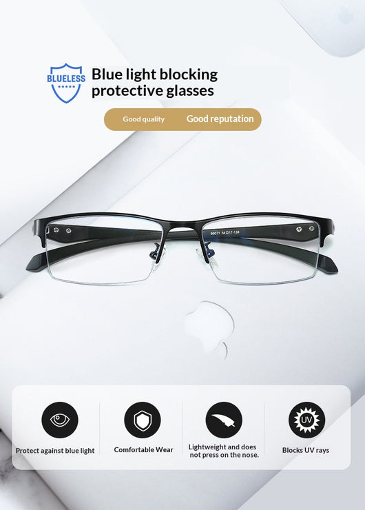 Gafas Azules con Filtro de Luz Azul y Efecto Cambio de Color para Hombre - Image 10
