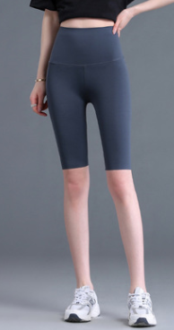 Leggins Shark para Mujer: Shorts Ajustados de Tres Cuartos en Negro para Ciclismo - Image 16
