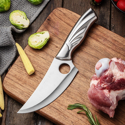 Cuchillo Deshuesador Profesional de Acero Inoxidable con Hoja Curva - Image 13