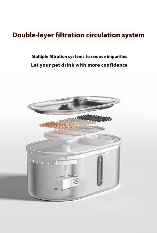 Fuente de Agua Automática para Mascotas con Sensor Infrarrojo - Image 7