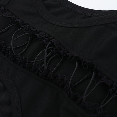 Top Cropped sin Mangas Elegante - Image 19