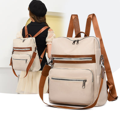 Mochila Casual de PU para Mujer - Gran Capacidad y Estilo Moderno