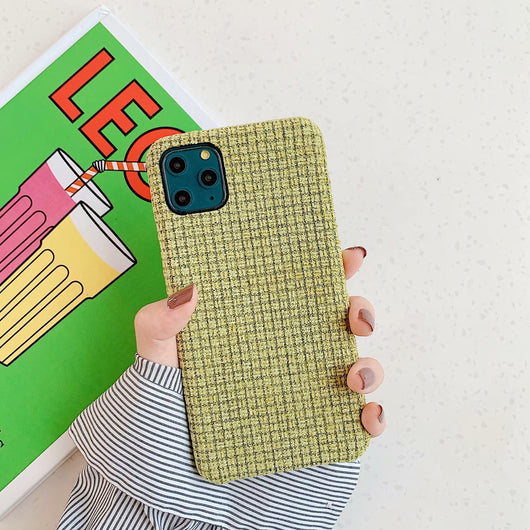 Funda para Celular de Tela Sólida Otoño e Invierno - Image 9