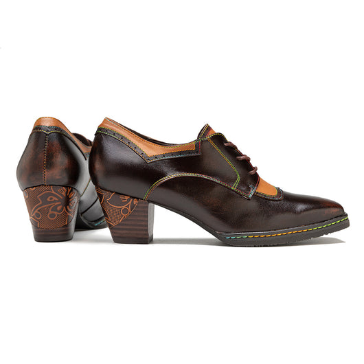 Tacones Étnicos Retro Primavera Verano - Zapatos de Mujer Estilo Vintage - Image 14
