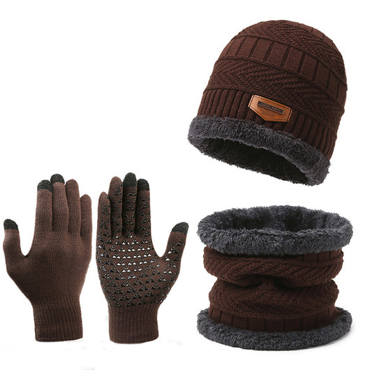 Conjunto Invernal 3 en 1: Bufanda, Guantes y Gorro de Lana Térmica - Image 5