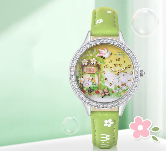 Reloj de Cerámica Suave Estilo Mori Girl Luminoso Resistente al Agua - Image 2