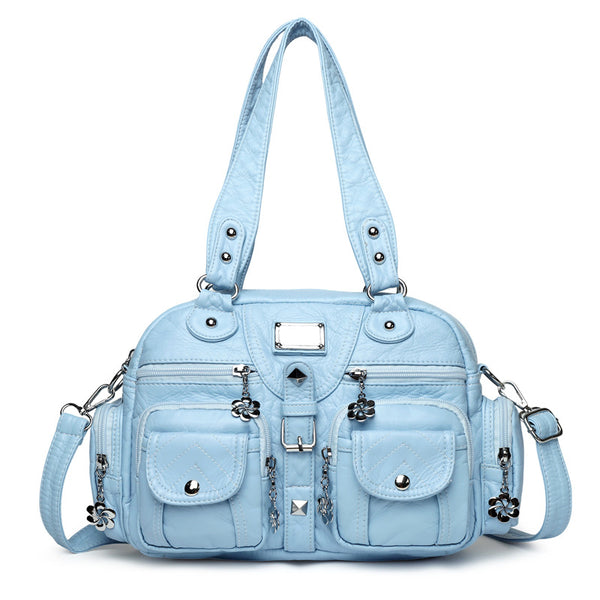 Bolso Mensajero Retro Vintage Estilo Europeo Americano para Mujer - Image 5