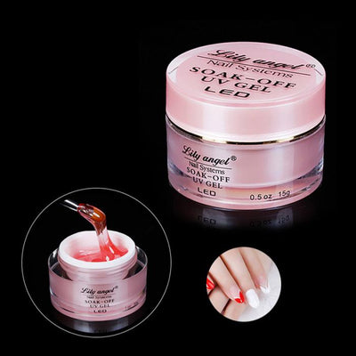 Gel de Extensión de Color Transparente - Manicura Duradera y Rápida - Image 10