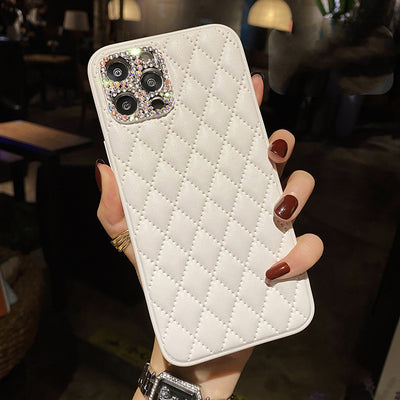 Funda de Cuero para Teléfono con Diseño Entrelazado - Image 5