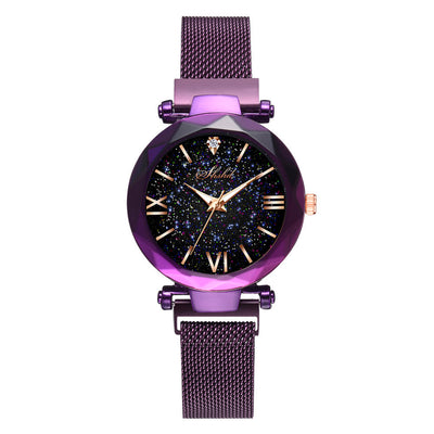 Reloj Cuarzo Estrellado con Correa Magnética Lazy - Image 3