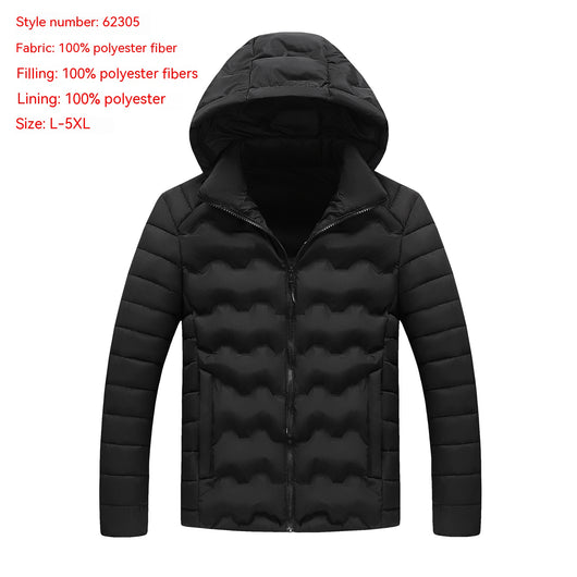 Chaqueta Acolchada de Algodón para Hombre - Estilo Casual Otoño e Invierno - Image 8