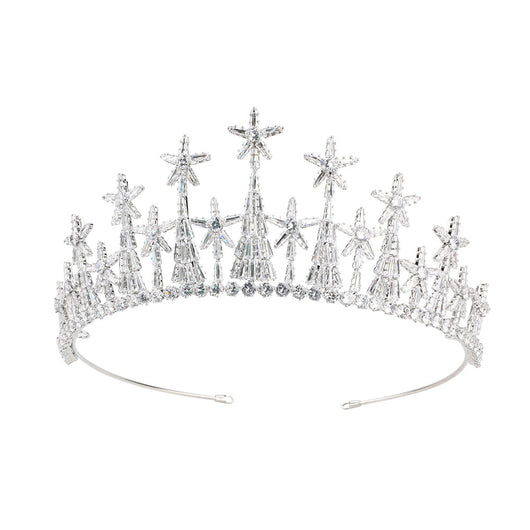 Corona Nupcial con Circonitas - Accesorio de Lujo para Novia - Image 12