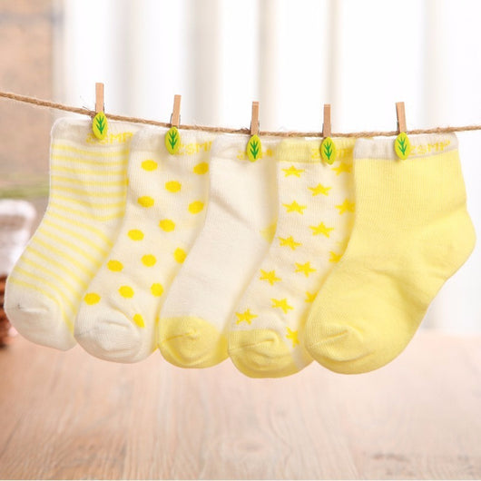 Calcetines de Bebé de Algodón Transpirable y Absorbentes de Sudor - Image 13
