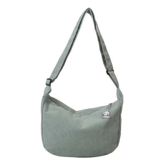 Bolsa Bandolera Artística Pana Un Hombro - Diseño Versátil para Estudiantes - Image 11