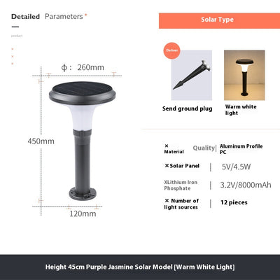 Lámpara Solar LED para Patio y Jardín - Image 10